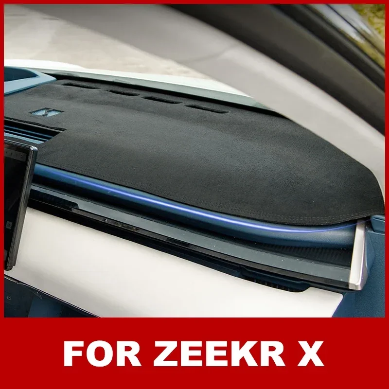 Fits Zeekr X 2023 2024 Car Dashboard Cover Sun Shade Avoid Light Mat Instrument Panel Carpet Anti-UV Carpet Accessories