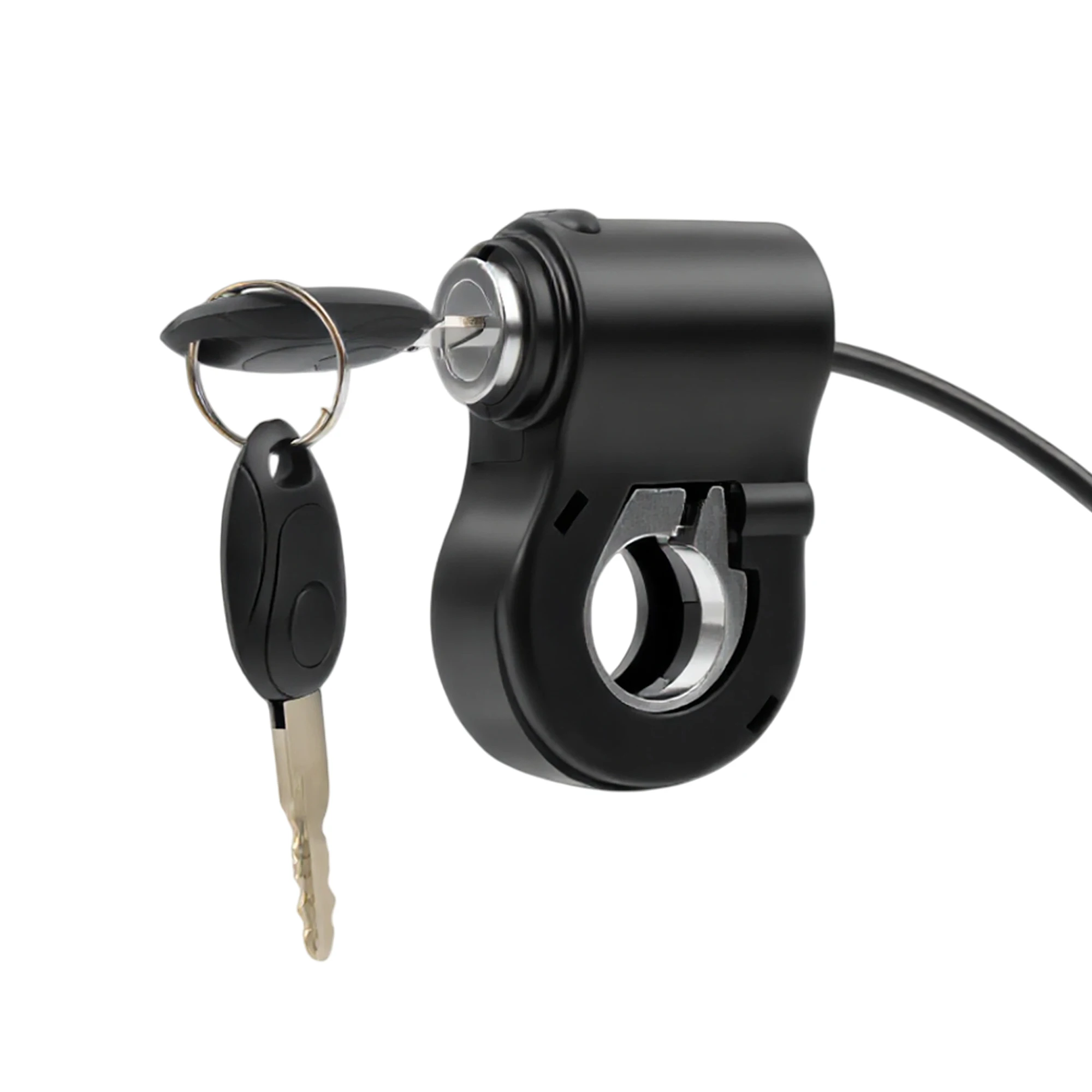 Motorcycle 12V Universal Ignition Lock Assembly With Key Fit Electric Scooter E Bike Moped ATV For Yamaha Honda Accessories