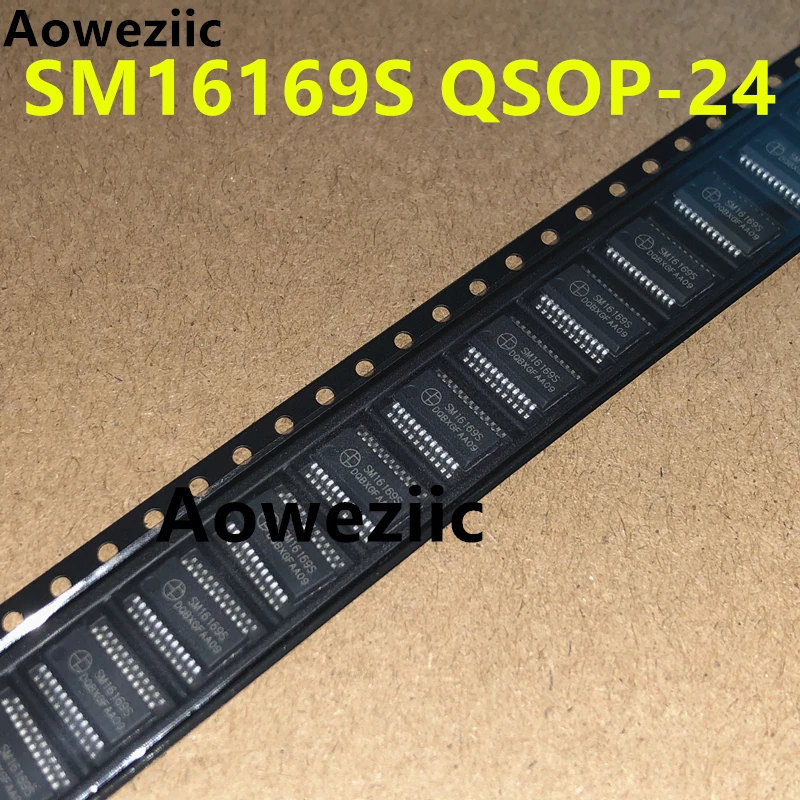 SM16169S QSOP-24 chip low power consumption high brush constant current LED driver IC brand new