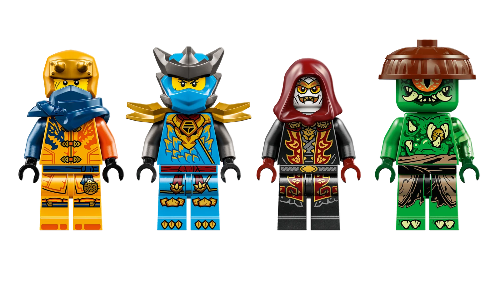 LEGO® NINJAGO® Ninja Dragon Riyu's Battle 71855 Ninja Toy for Boys
