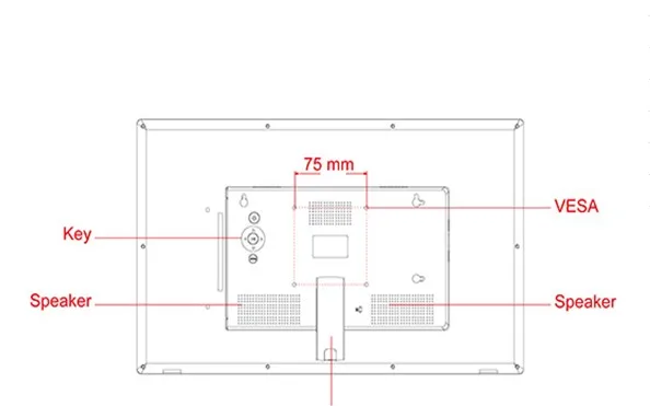 18.5 inch desktop high quality android tablets with touch screen and camera