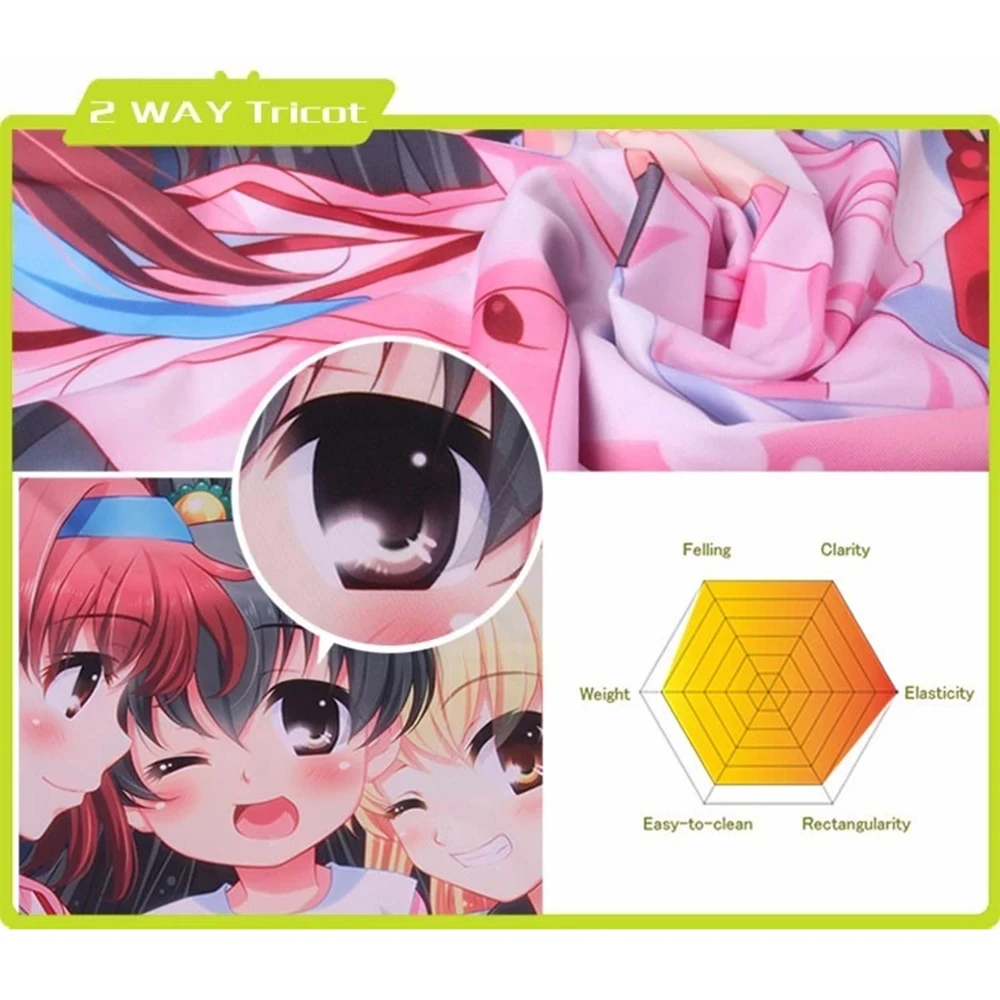 Cartoon Yukihana Lamy Bedding Throw Pillowcase Hugging Otaku Bedding Pillow Cushion Cover Anime Pillowcases Dakimakura 50X150