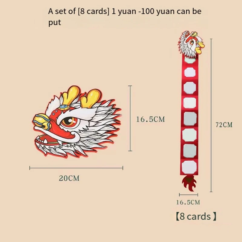 12Pcs Red Envelopes Folding Red Envelope Lucky Money Envelope Set Chinese New Year Red Envelopes, New Year Red Packet Set