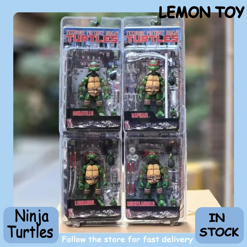 

In Stock New Neca Teenage Mutant Ninja Turtles Leonardo Leads Tmnt Turtles First Ninja Anime Action Figure Model Toys Gifts Boys