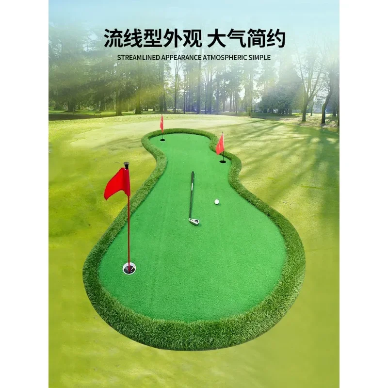 Golf Indoor Office Putting Exerciser Practice Blanket Training Mat