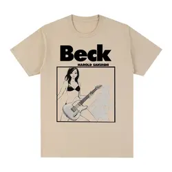 BECK Vintage T-shirt Anime Aesthetic Art Cotton Men T shirt New Tee Tshirt Womens Tops