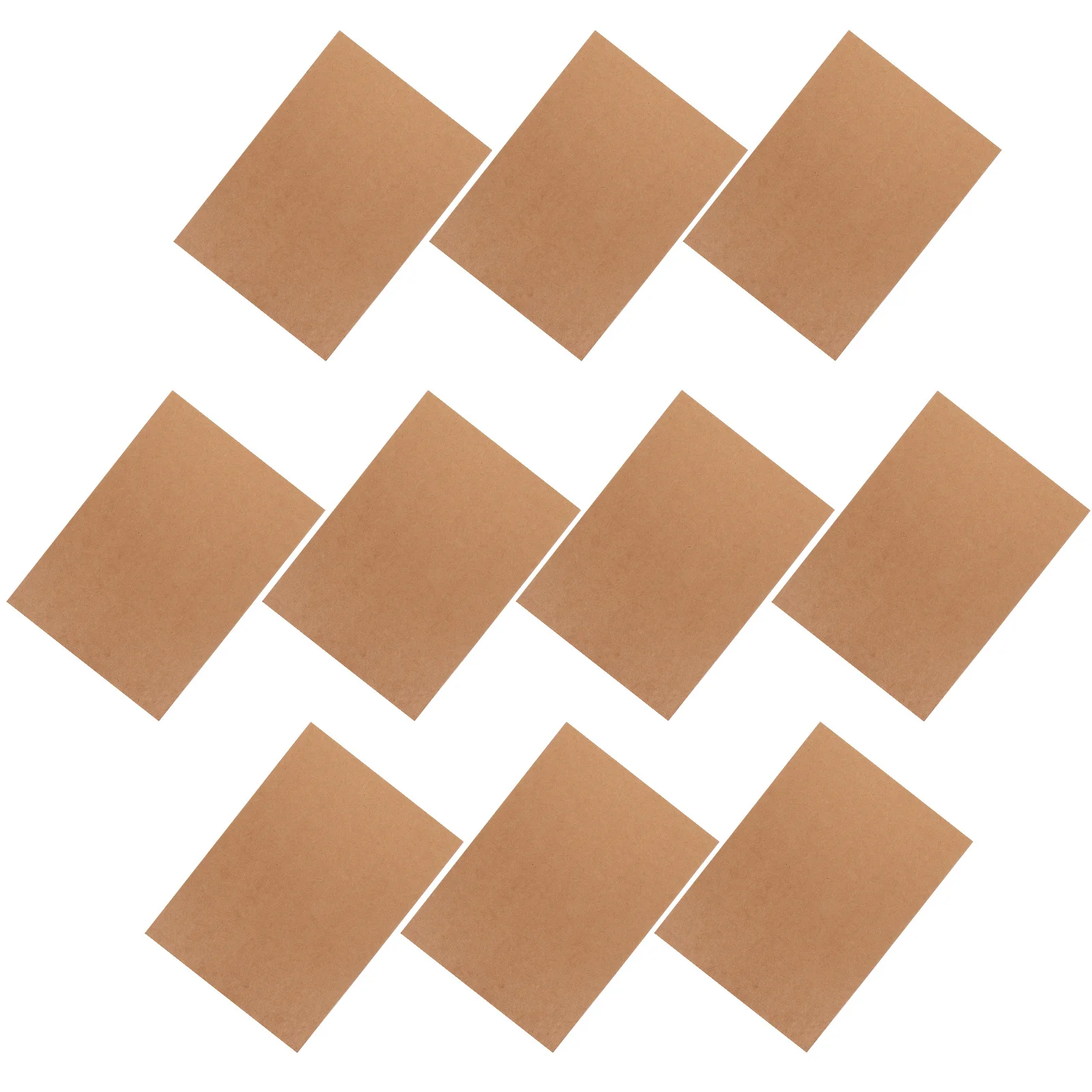 10 Sheets Kraft Thick Painting Paper Cardboard Sheets for Sketching Oil Pastel Marker Drawing Paper for Kids Artists