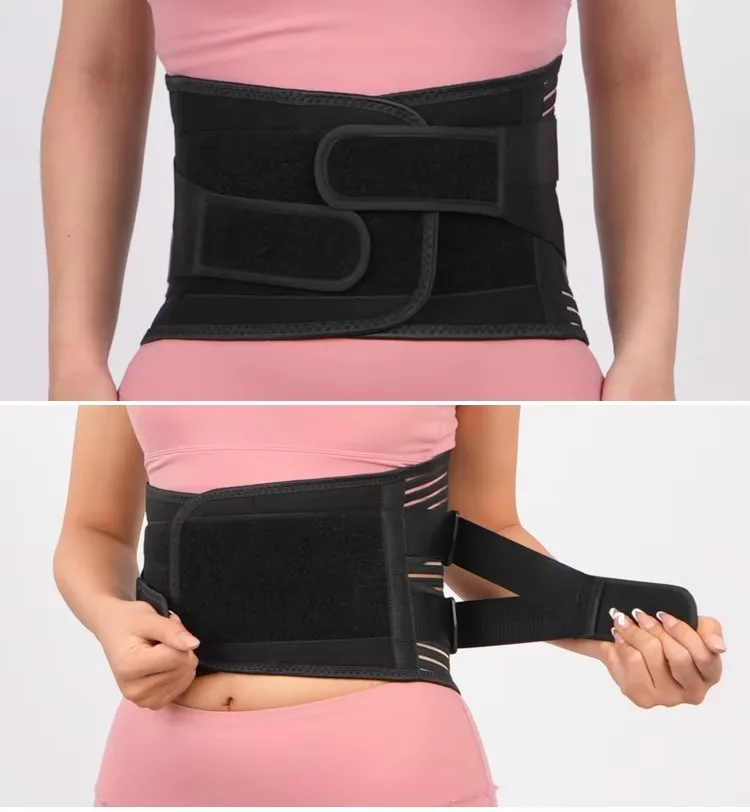 Zurück Lenden Unterstützung Gürtel Taille Schutz Orthopädische Korsett Sport Unterstützung Band Wirbelsäule Dekompression Taille Trainer Fitness Sicherheit – Detail 9