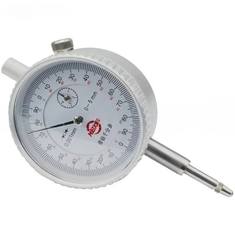 5mm Micron Dial Indicator Jewels Dial Gauge 0-5mm 0.001mm Tool
