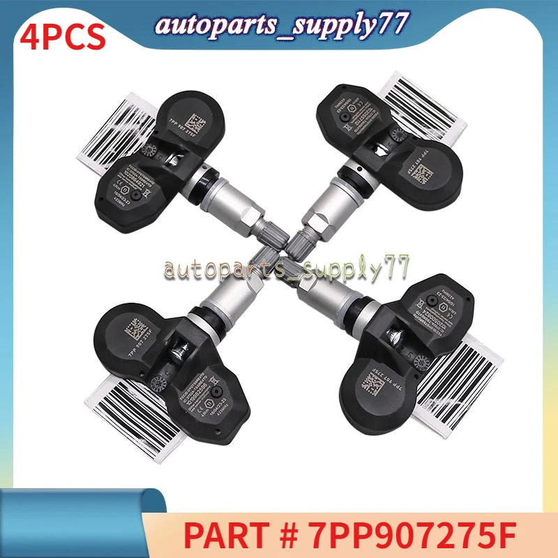 

Tire Pressure Sensor 433MHz 7PP907275F For Audi A4 (8E) (B5) A4 Cabriolet A6 Allroad (4F) A6 Avant (4G) A8 (4H) Q7 R8 Spyder