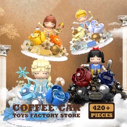 Cute Fairy Tale Princess MOC Bricks Model Anime Movie Scene Building Block Dolls Cartoon Action Figures Toys Girl Kids Gifts NEW