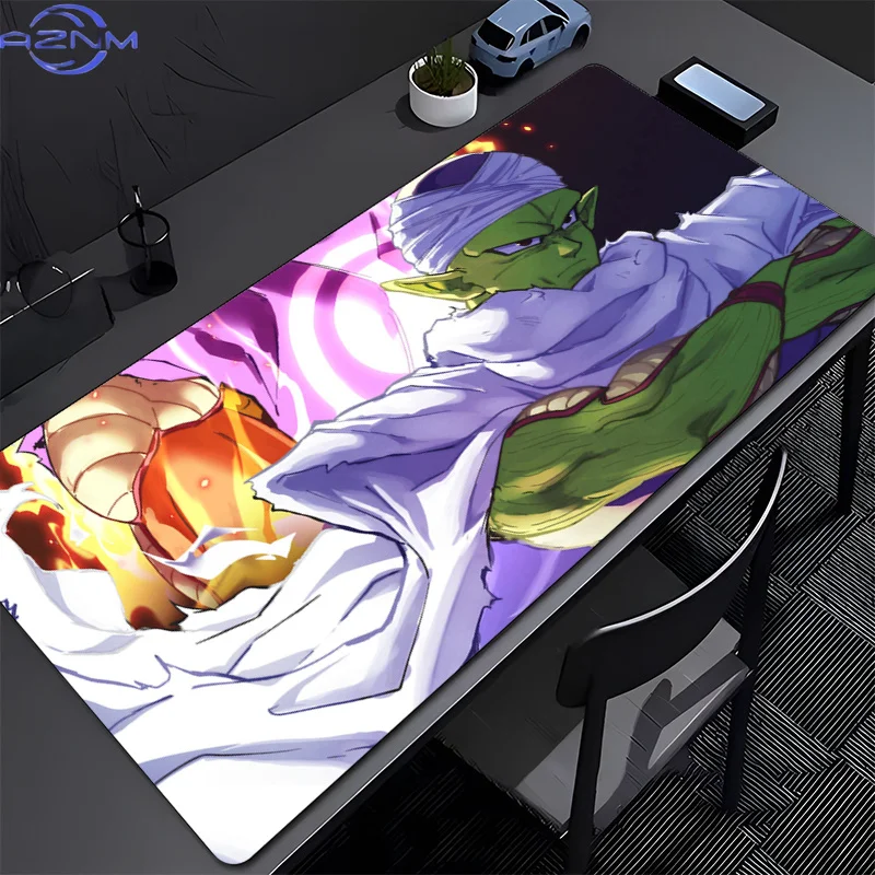Dragon Ball Piccolo Gaming Mousepad Anime Mouse Mat Office Gamer Computer Mouse Pad HD Print Desk Mat PC HD Anime Large Mousepad