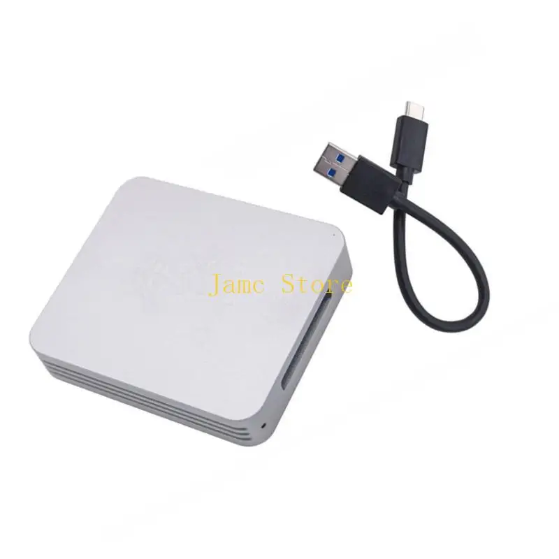 LX0B CFexpress TypeB TypeA Card Reader Fast Speed Camera Card Reader Usb3.1 10Gbps