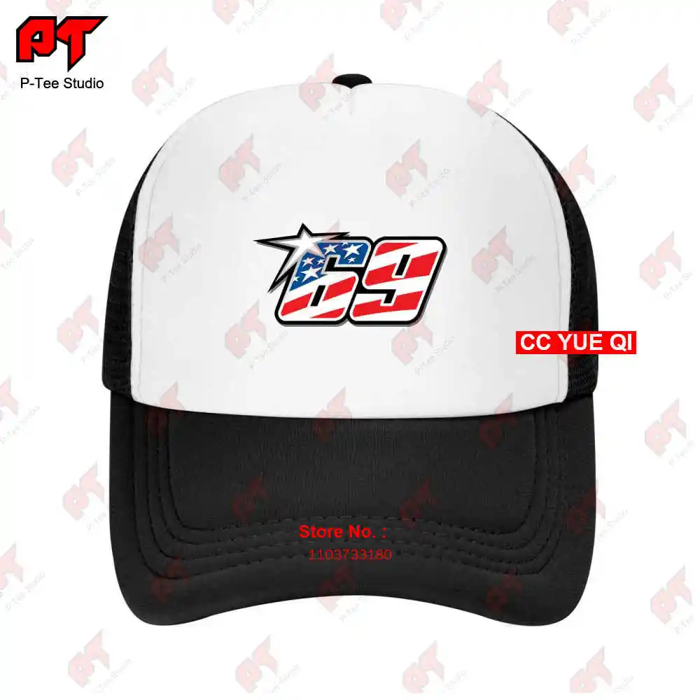 Nicky 69 Hayden Motorcycle Racing Baseball Caps Truck Cap CIPM