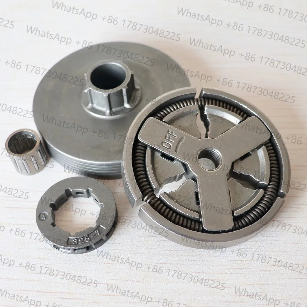 Clutch Drum & Clutch & sprocket rim & needle bearing Fit for Chinese chainsaw 4500 5200 5800