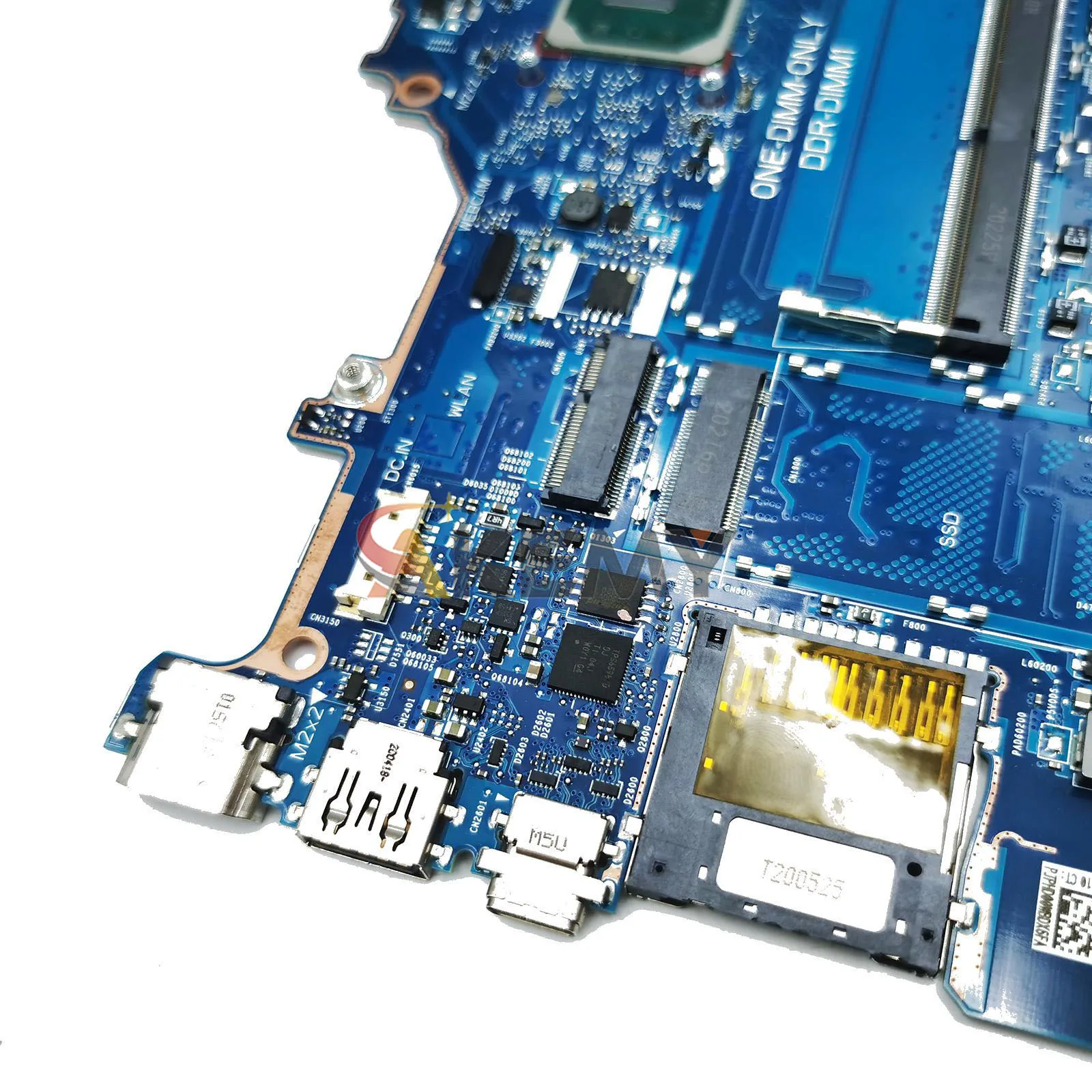 6050A3156701 para la placa base del ordenador portátil HP Pavilion X360 14-DW con i3 i5 i7 CPU DDR4 L96510-601 L96511-601 100% completamente probado