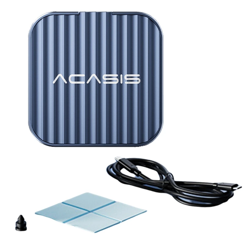 Acasis M.2 2230 Nvme SSD Enclosure 10Gbps Magnetic M.2 SSD Case External SSD For Laptop Iphone 15 Pro