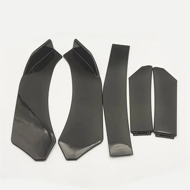 A13F-Front Car Bumper Lip Body Kit Universal Lip Splitter Spoiler Diffuser Canard Protector Air Dam Trim Body Kit