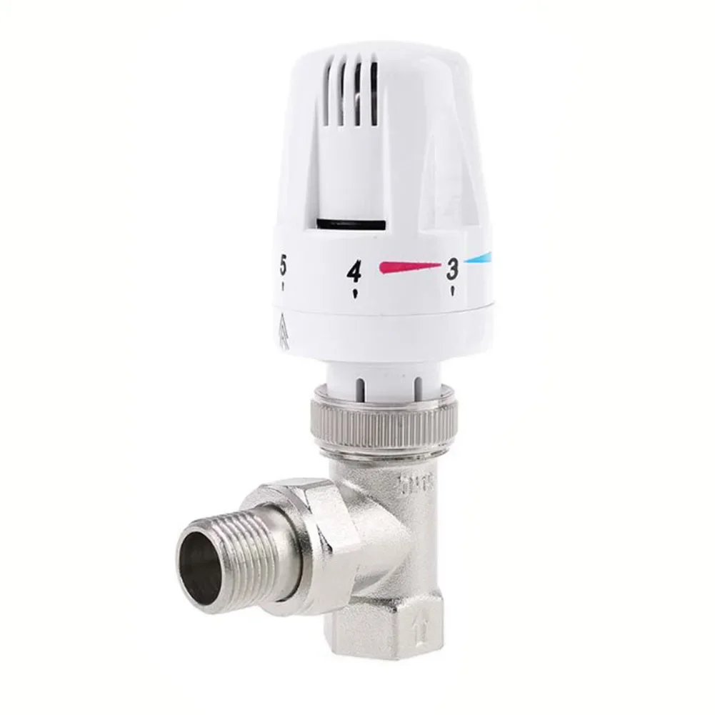 Automatic Thermostatic Radiator Valve Special Angle Valve For Floor Heating Multiple Settings Frost Protection Setting Valve-Too