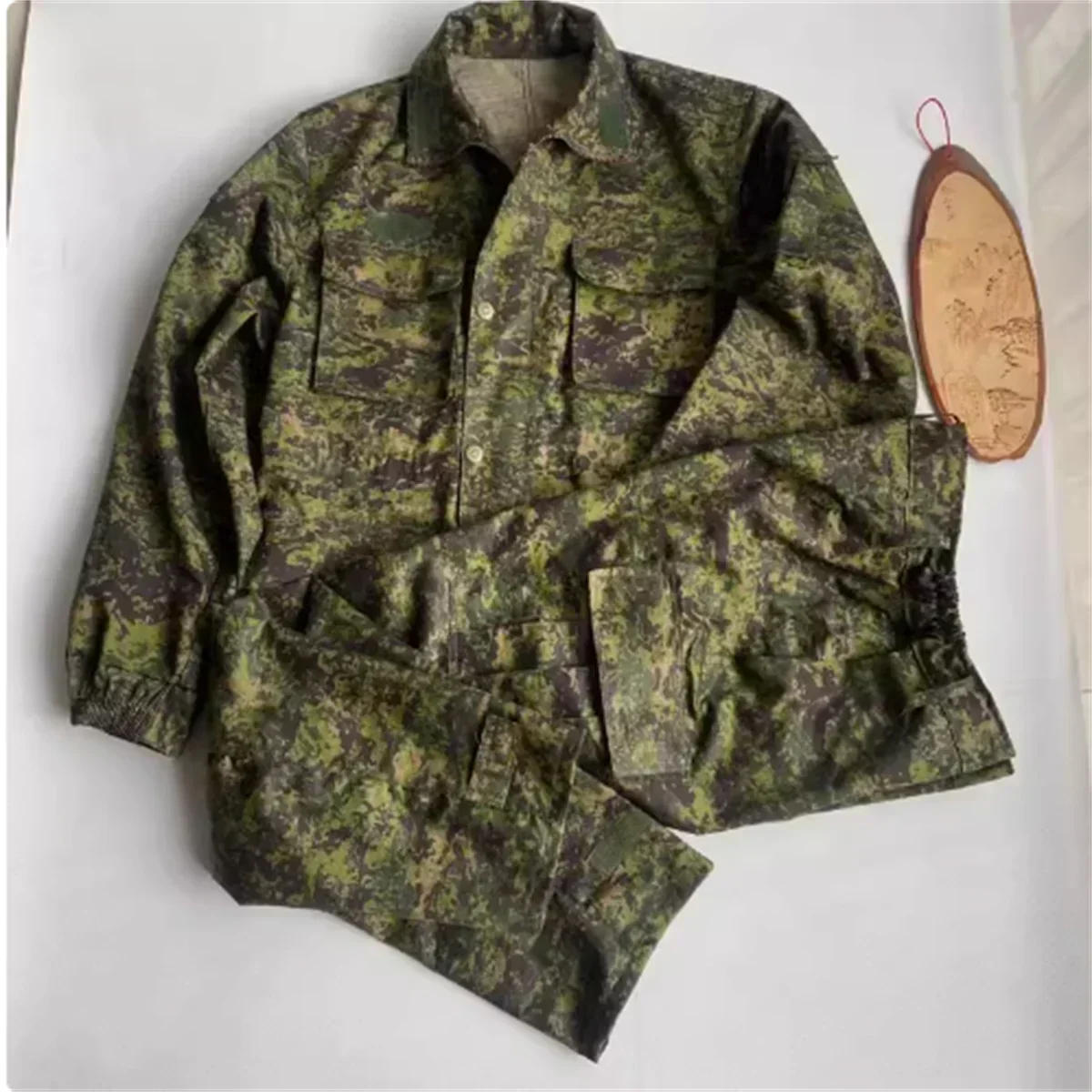 Tsjetsjeense special forces camouflage trainingsset, slijtvaste puur katoenen trainingsset