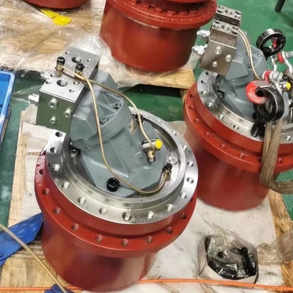 High Torque Planetary Hydraulic Drive Gearbox Travel Track Reducer Final Drive for Aerial Work Platform