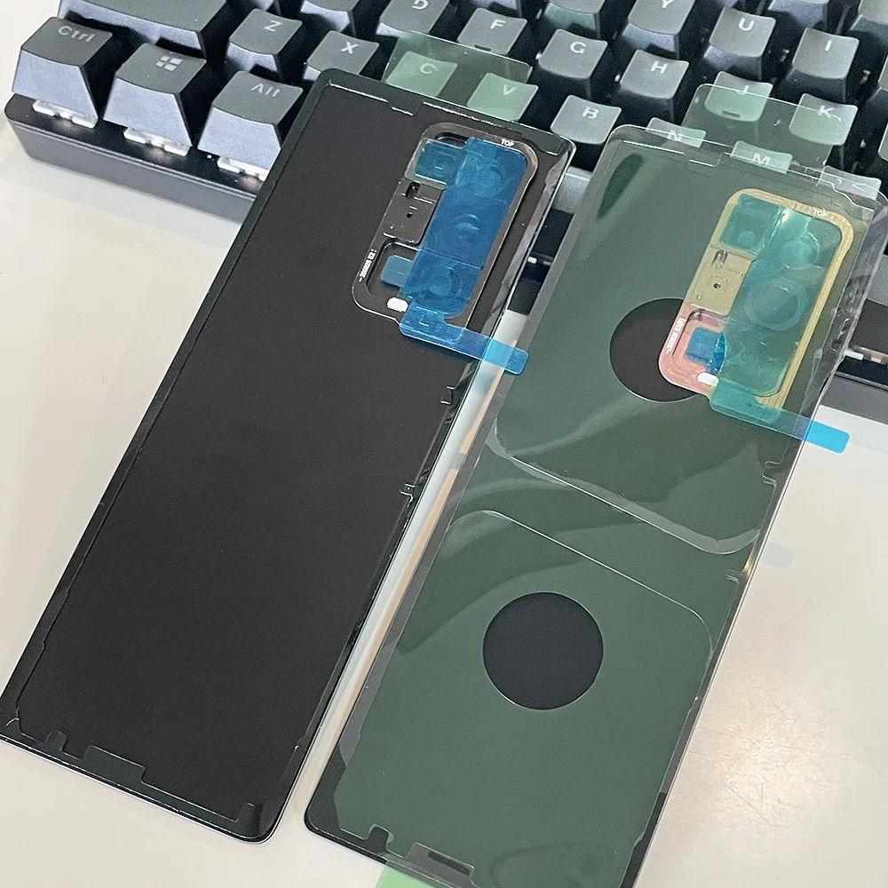Back Battery Glass Cover Case For Samsung Galaxy Z Fold2 Fold 2 Phone Battery Cover Glass