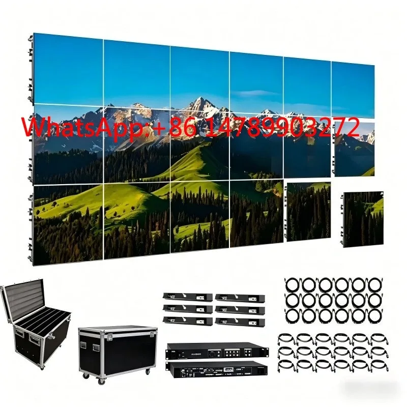 

500X500 Cabinet P2.604/ P2.96/3.91/Indoor and Outdoor Installation Rental LED Screen Display HD Full Color Stage