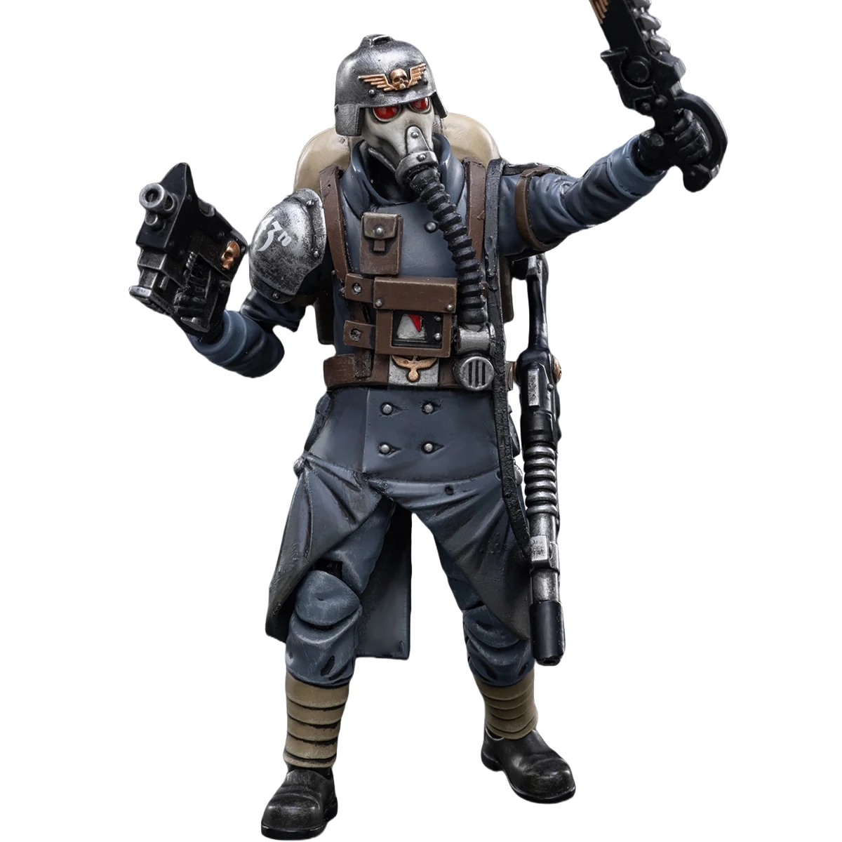 

HiPlay JOYTOY Warhammer 40K 1/18 Astra Militarum Death Korps of Krieg Veteran Squad Action Figure