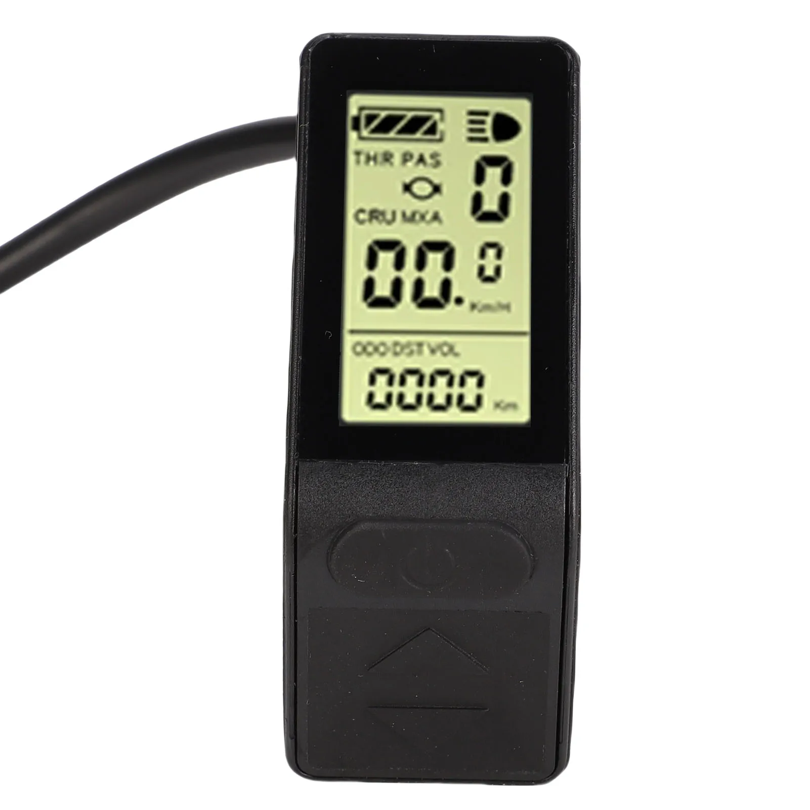 LCD-Display für Elektrofahrräder, LCD-Display für Elektrofahrräder, SM-Anschluss, ABS-Farbbildschirm, ergonomische externe Tasten zum Fahren
