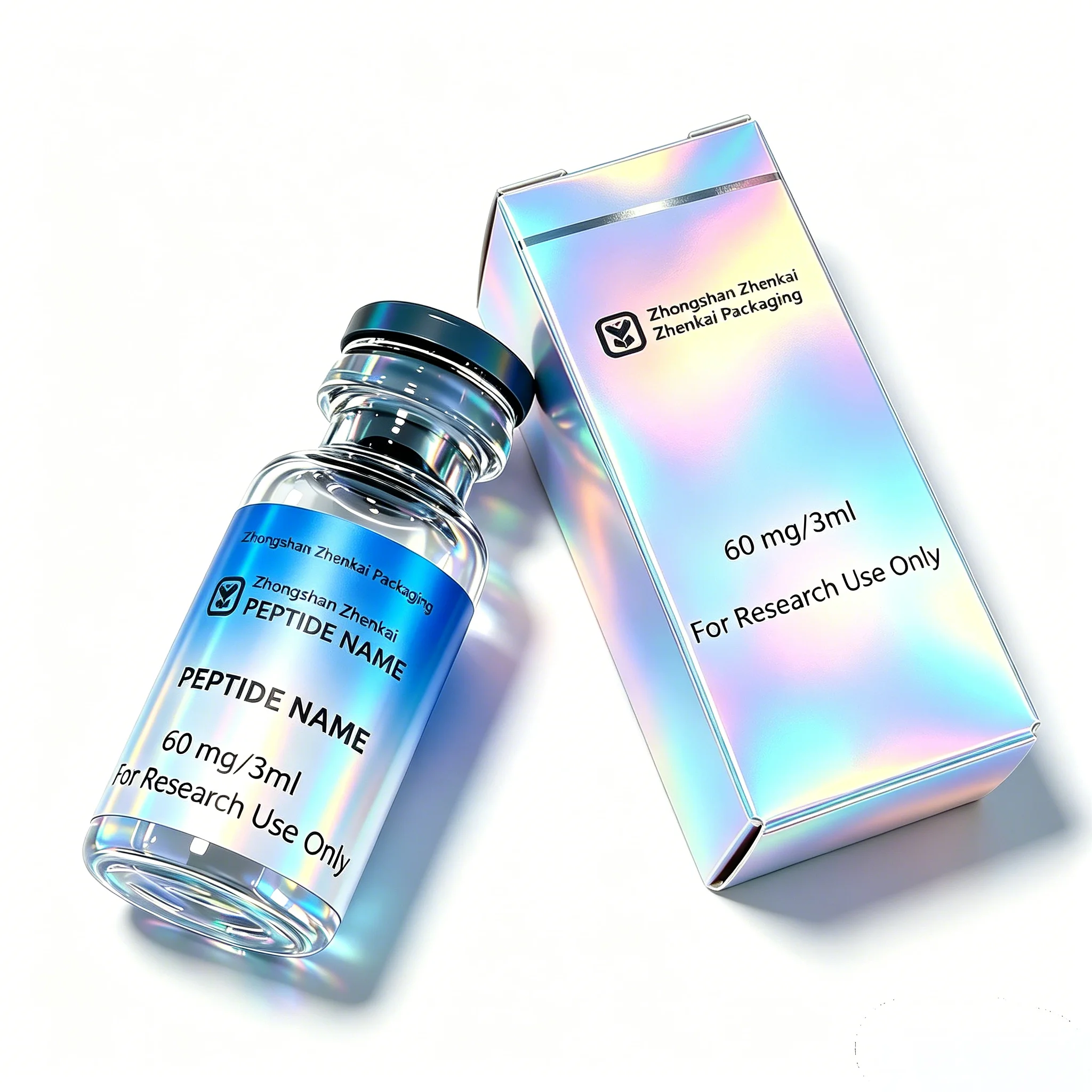 Luxury Skincare Labels - ฉลากไวนิลแบบมันเงาคุณภาพสูงสำหรับขวดผลิตภัณฑ์บำรุงผิวขนาด 3 มล. ถึง 30 มล.