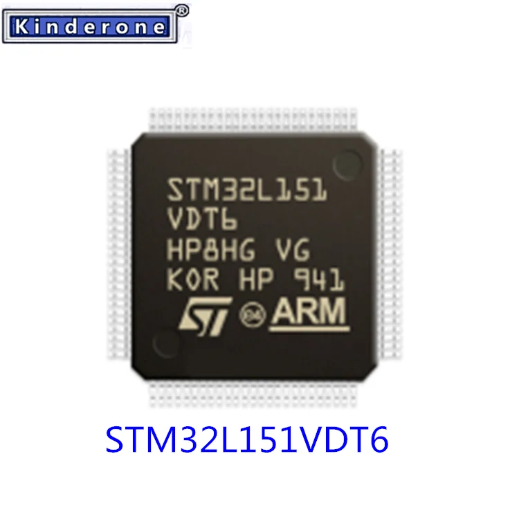 1-100PCS MCU STM32L151 VDT6 STM32L151VDT6 STM 32L151VDT6 STM32 L151VDT6 STM32L 151VDT6  ST E4 ARM QFP-100 100% NEW