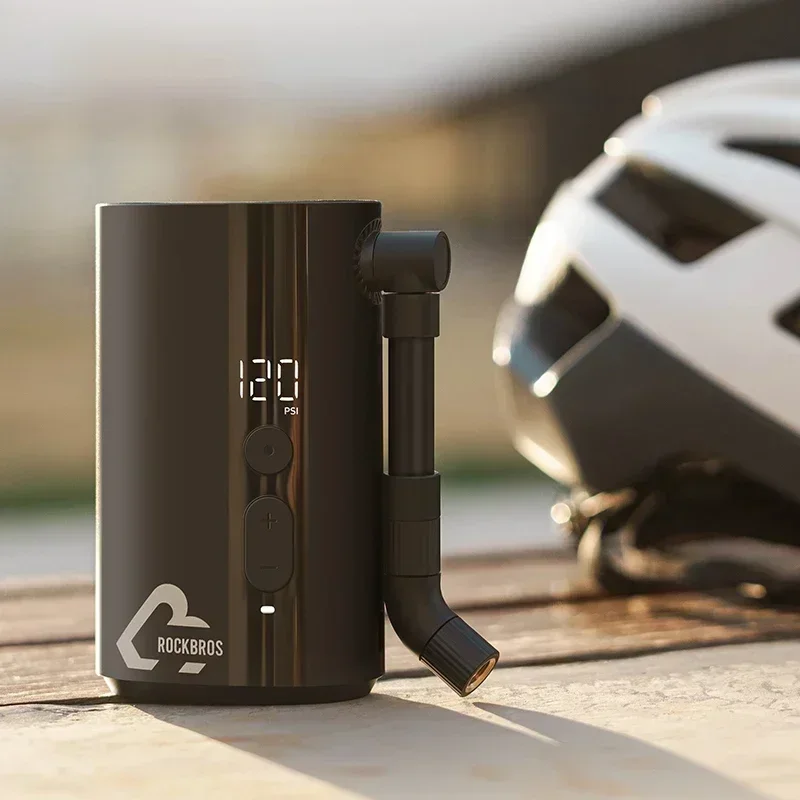 

ROCKBROS мини-насос 150psi портативный электрический воздушный насос для езды на велосипеде 5V2A Type-C уличный портативный MTB дорожный велосипед мотоциклетные насосы