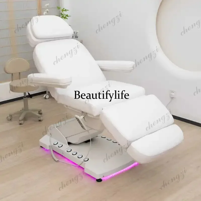 Ear Cleaning Beauty Massage Beds Tattoo Sleep Esthetician Lash Massage Beds Face PU Leather Furniture Einen