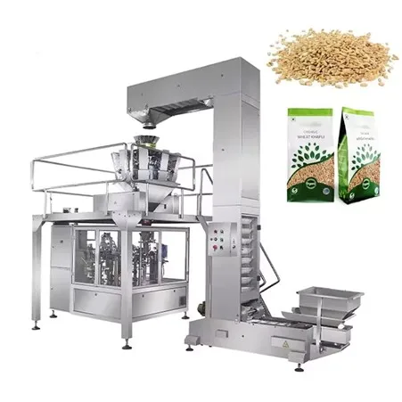 Indian Automatic Filling and Sealing Machine for Ready Made Pouches Packing Powders Liquids and Granules Efficiently