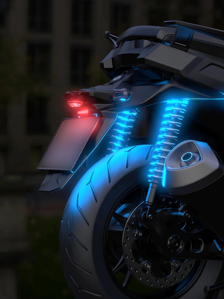 AliExpress Niscarda 7 Color LED Strobe Lights for Motorcycle Car Bike Scooter Anti-collision Waterproof Warning Lamp