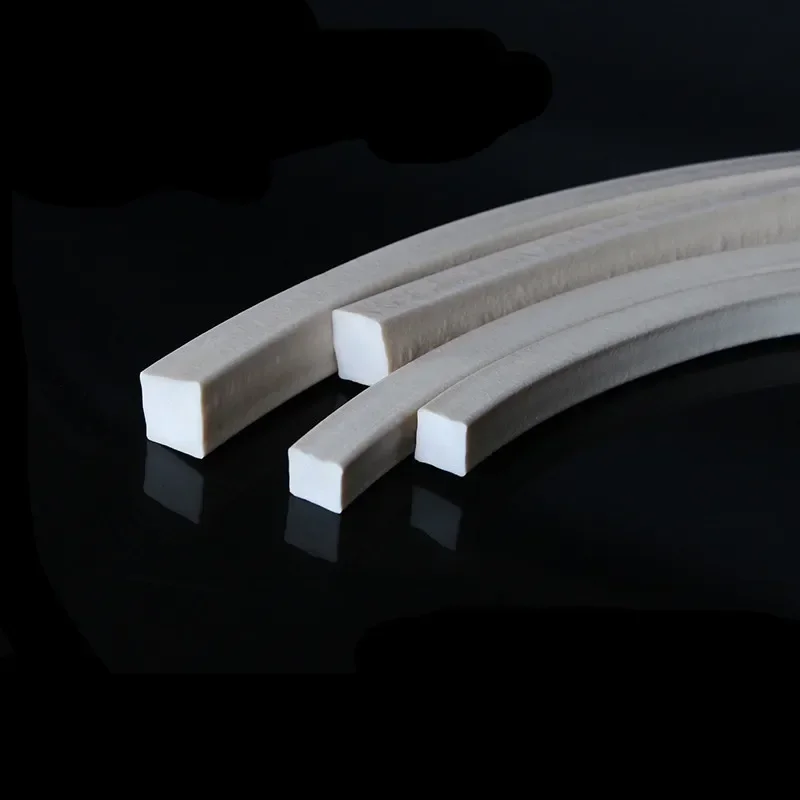 Вспененная силиконовая резина, мягкая уплотнительная лента, квадратная, продолговатая, плоская, 4, 5, 6, 8, 10, 12, 15, 20, 25, 30, 40 мм, демпфер для корабельного шкафа, дверной демпфер ветровой машины