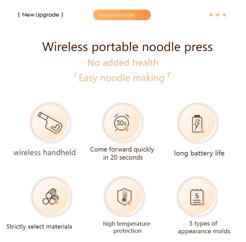 Mesin Mie Otomatis Multifungsi untuk Dapur - Mesin Mie Cepat - Mesin Mie Listrik Kecil untuk Keluarga