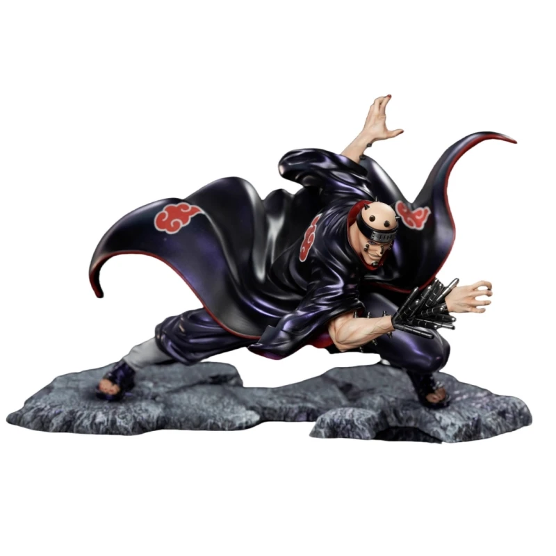 15.5Cm Resin Gk Naruto Combat Posture Pain Anime Action Figure Collectible Ornament Model Garage Kit Statue Toys Gift