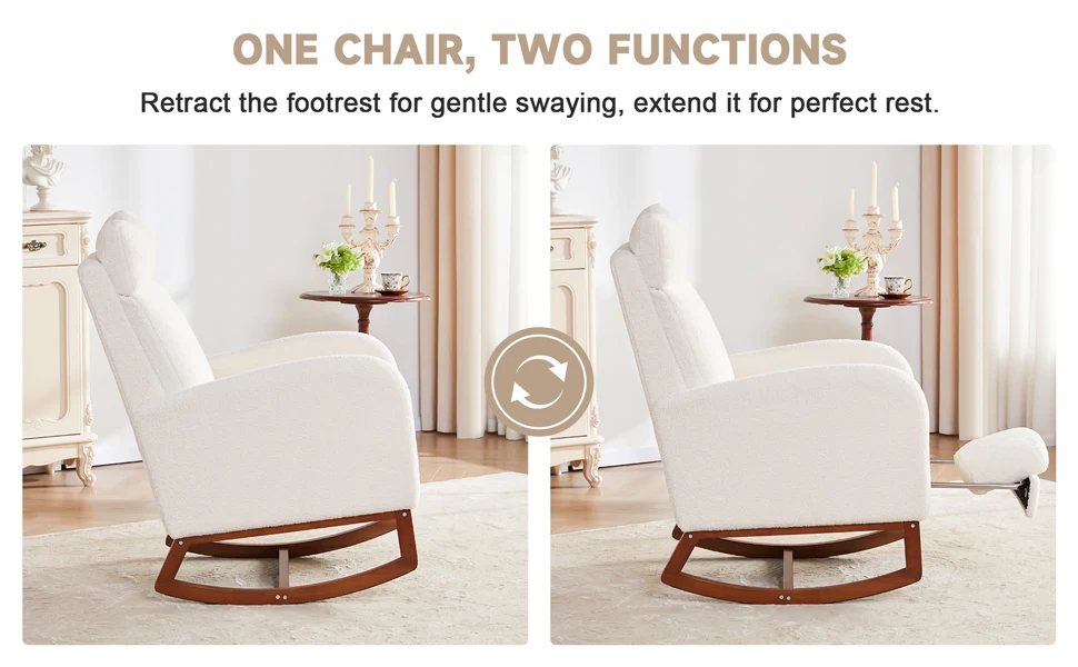 Perfect for Resting. Rock and Recline 