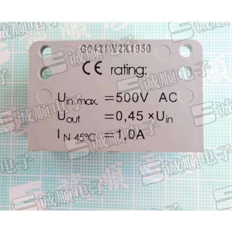 KEB 04.91.010-CE07 Half Wave Rectifier Uin 240VAC Uout 108VDC 1.2A 50/60Hz