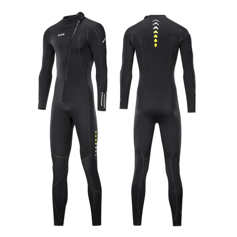 Premium 3MM Neoprene Wetsuit Men One-Piece Suits Keep Warm Surf Scuba Diving Suit Fishing Spearfishing Kitesurf Women WetSuit