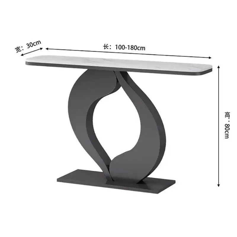 

Luxury Nordic Modern Elegant Corner Table Fashion Fashion Entryways Table Simple Delicacy Tavolo Salotto Hallway Table Furniture
