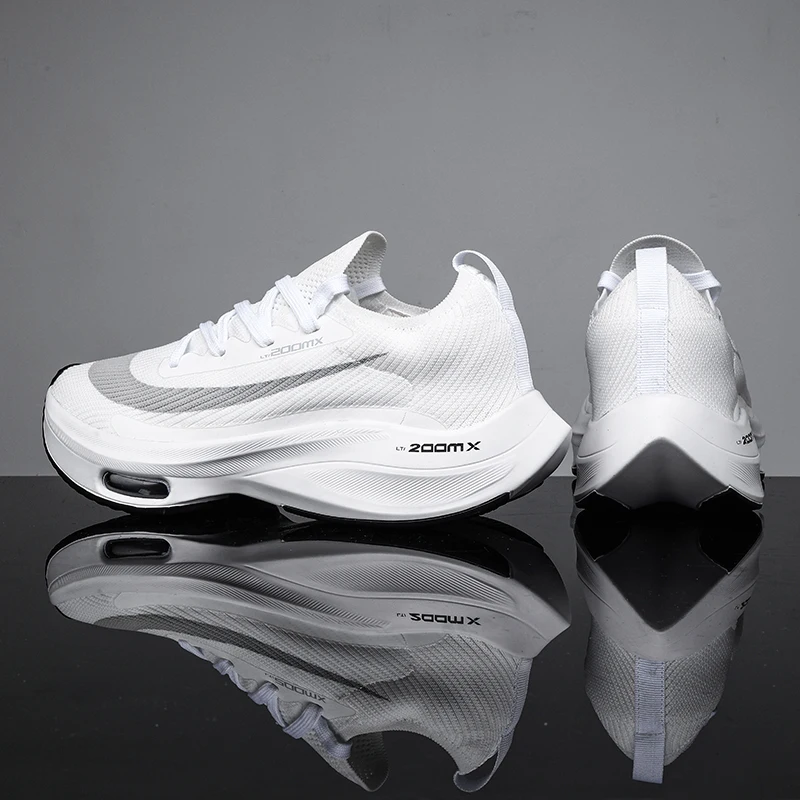 New 2023 Men Running Shoes Breathable Outdoor Sports Shoes Lightweight Sneakers Comfortable Athletic Training Footwear