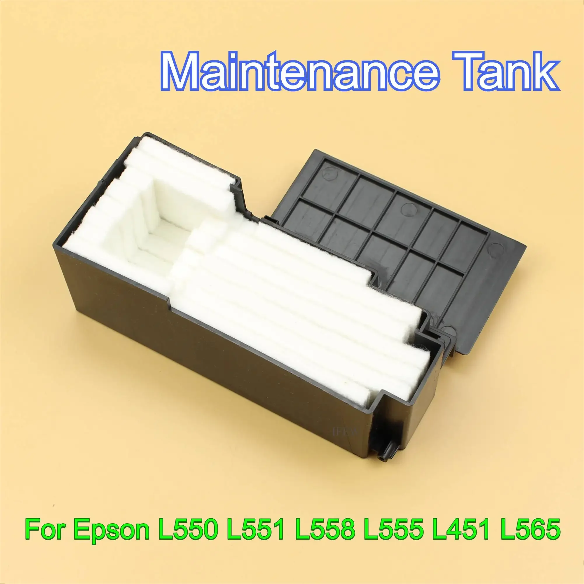 L550 L555 Waste Ink Tank Printer Maintenance Ink Tank Box for Epson L550 L551 L555 L558 L565 L451 Printers Waste Ink Collector