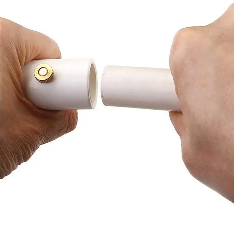 ABNM 100Pcs 1/2 Inch PVC Mist Nozzle Misting System For Patio Outdoor Mister Coupling PVC Split Section With Mist Nozzle