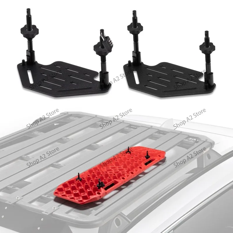 Anti theft easy setting adjustable four-wheel drive 4x4 recovery board installation bracket kit for recovery track