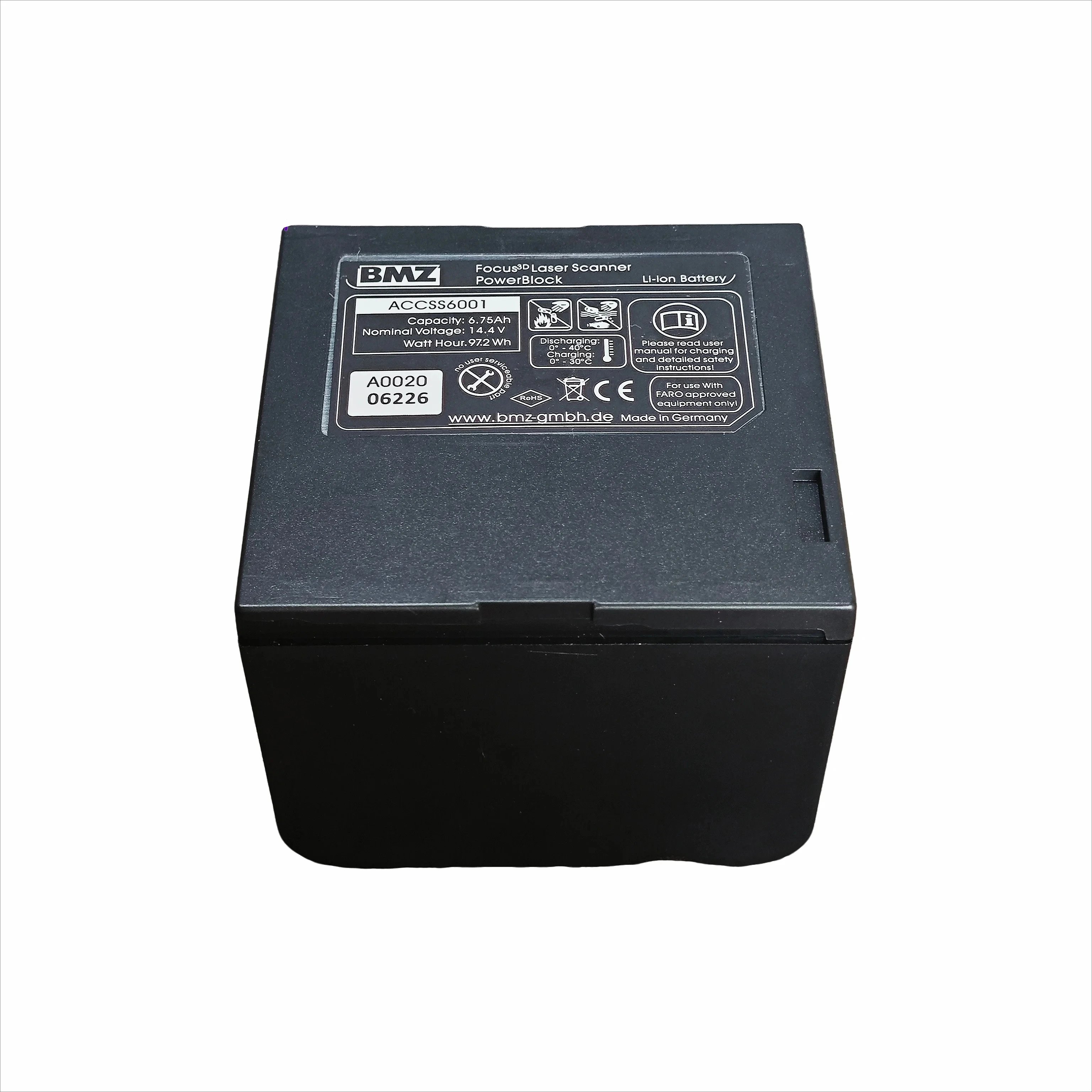 Replacement Battery for Faro X120 S20 X330 Focus 3D Scanner and Trimble TX5 14.4V 6750mAh ACCSS6001 Survey Tools Part