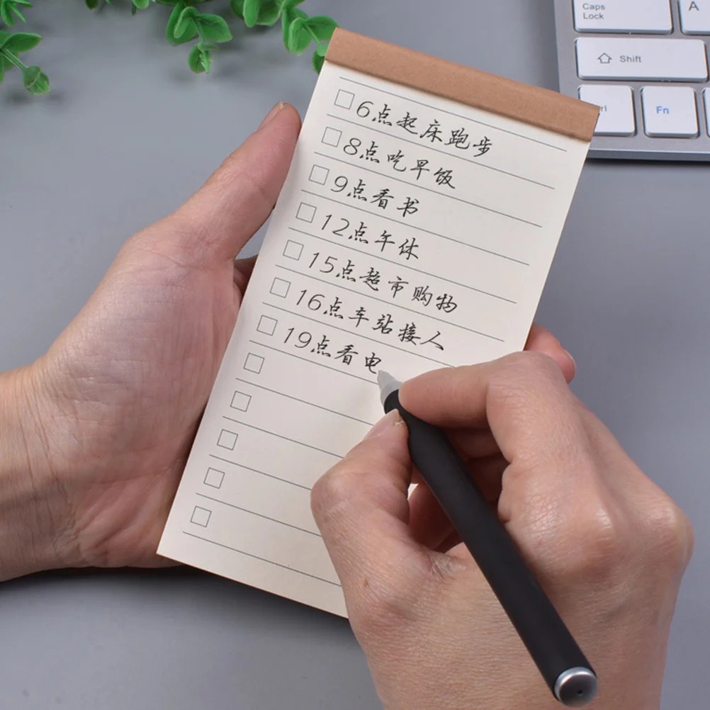 Undated Planner Notepad to Do List Tear Off Memo Pad Small Portable for Scheduling Notes Reminders Activity Planning