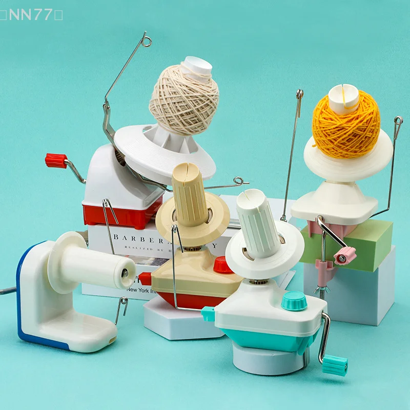 יד ביד חוטי צמר גפן צמר ידני כף יד winder מכונת חוט כדור נייד עבור אביזרי תפירה