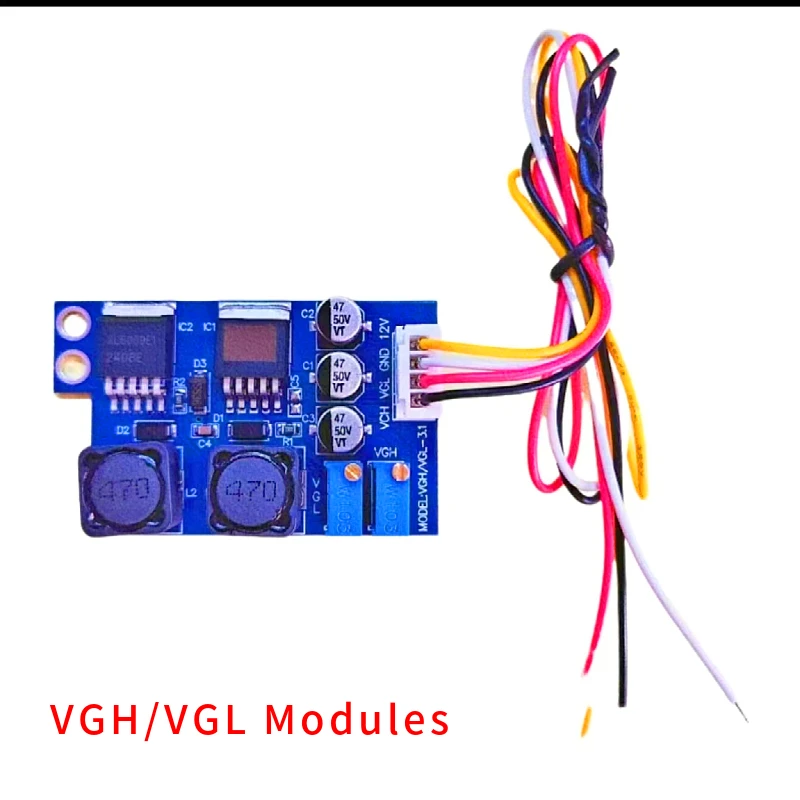 vgh vgl DC module repair LCD panel broken Y color abnormal horizontal line